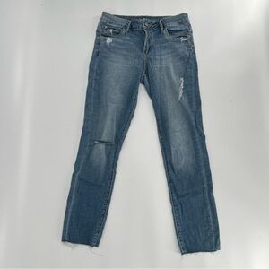 Articles Of Society Skinny Distressed Rough Hem Jeans Size 27 Women’s